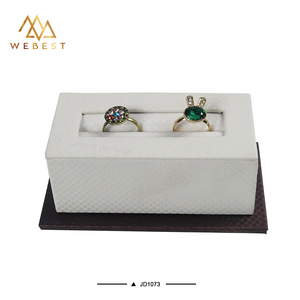 Webest First Class Cao Cấp Tùy Chỉnh Trang Sức Di Động Đẹp Mắt Hiển Thị Nhẫn Nhung - Product Image 4