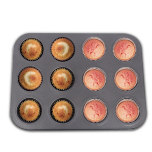 Nouveau <span class=keywords><strong>moule</strong></span> en acier au carbone épaissi, <span class=keywords><strong>moule</strong></span> à gâteau antiadhésif DIY, 4, 6, 9, 12 cavités, mini <span class=keywords><strong>moule</strong></span> à muffins, plaque de cuisson - Product Image 5