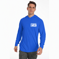 Nouvelle conception respirante UPF 50, antibactérienne, séchage rapide, 100% polyester, équipement et matériel de pêche en eau salée grande taille pour hommes