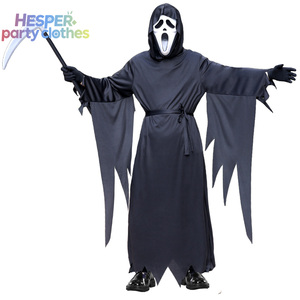 Disfraz de HESPER Devil May Cry, Dios Oscuro, Fantasma Gritando, Túnica para Fiesta de Halloween para Adultos y Máscara Gritante, Ropa de Cosplay de Película - Product Image 1