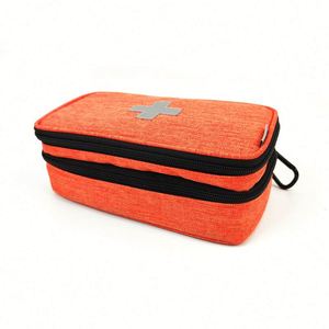 Sac de premiers secours double couche grande capacité en EVA, trousse de premiers secours pour animaux de compagnie, étui de rangement pour médicaments - Product Image 5
