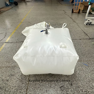 Serbatoio Flessibile per Carburante in TPU da 400L, Contenitore Pieghevole per Stoccaggio Olio, per Diesel e Benzina - Product Image 5