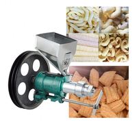 Machine à snacks de maïs de petite taille, machine à snacks extrudés, machine à souffler à l'air, prix abordable, meilleur prix, broyeur de céréales de maïs, biscuit