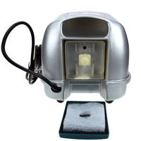 Pompa Oksigen Akuarium Kaca Resun LP-20/40/60/100/120 Superpower Low Noise Air Stone 110-240V Kotak Persegi Outdoor