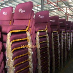 Chaises d'église HM-C71 en tissu violet avec logo Kenya - Cadre en métal, chaises de salle à manger et d'hôtel durables pour usage hospitalier - Product Image 6