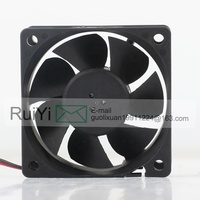 Nuevo Ventilador de Refrigeración Original Sunon 5V 24V 48V DC12V 0.7W AC EC 6025 60X60X25MM 6CM con Suspensión Magnética Silenciosa de Tres Cables KDE1206PTB3