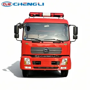 Camion de pompiers Clw 4X2 8cbm 7000L eau 1000L mousse pour interventions d'urgence - Product Image 2
