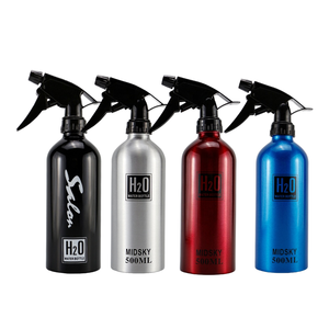 CestoMen Professional 500ml Pulvérisateur à gâchette en aluminium pour brume d'eau, idéal pour salon de coiffure et <span class=keywords><strong>barbier</strong></span>, 100g 4 - Product Image 1