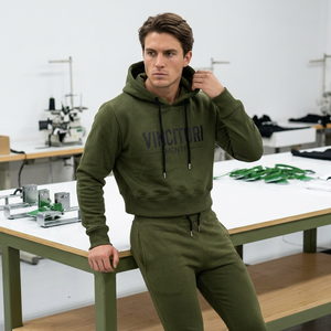 Ensemble de sweats à capuche oversize premium pour l'hiver, coupe ample, en molleton de polyester épais, fabrication de logos personnalisés pour marques de vêtements - Product Image 1