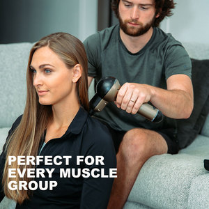 Masajeador inalámbrico de cuerpo completo, mini <span class=keywords><strong>pistola</strong></span> de masaje de percusión fascia de cuerpo completo, cabezal de mano de tejido profundo, Araña de masaje - Product Image 6