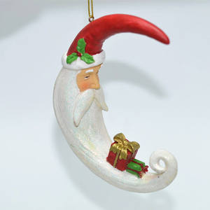 Figurines de cerfs en résine bon marché pour décoration murale de sapin de Noël - Product Image 5