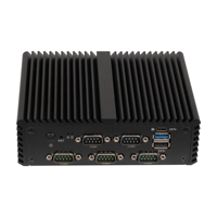 Kansung Computadora Industrial N5105 Quad Core Jasper Lake Procesador DDR4 Hasta 16G Diseño sin ventilador Mini PC