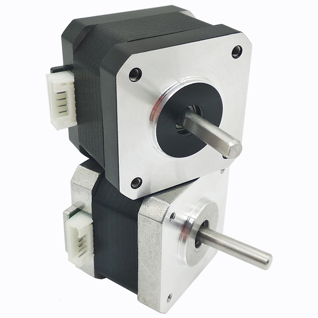Mini Stepper Low Cost Motor Nema 17 0.4A Nema17 1.68A 55Kgcm 17Nd 3D Printer Motors 42Hs40-1504A05-D20 1.7A 52Kgcm 2Phase