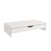 Support de moniteur en métal robuste organisateur de bureau avec tiroir de rangement pour étagère de moniteur d'ordinateur de stockage de bureau à domicile pour le bureau