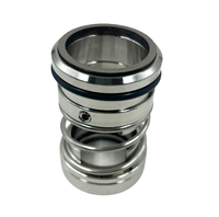KM KMZU Mechanische Öldichtung mit NBR Silikon Stahl Metall Kunststoff Balg CNC-gefräste Autopumpenteile 10m/S 1,2Mpa