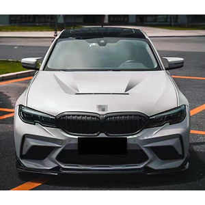 Couvercle de capot moteur de capot avant en Fiber de carbone de Style CS pour <span class=keywords><strong>Bmw</strong></span> série 3 G20 <span class=keywords><strong>330I</strong></span> M340I 2019 2020 2021 <span class=keywords><strong>2022</strong></span> 2023 capot de voiture - Product Image 3