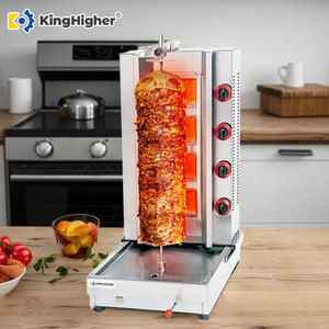 Máquina de butano Shawarma de acero inoxidable, mini máquina de gas Doner <span class=keywords><strong>Kebab</strong></span>, equipo de parrilla comercial para uso en restaurantes y tiendas de alimentos - Product Image 6