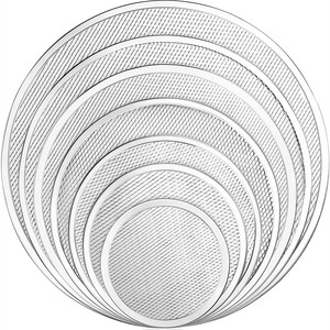 Grille à pizza ronde en aluminium <span class=keywords><strong>de</strong></span> 6 à 22 pouces - Product Image 1