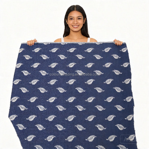 Tissus matelassés en jacquard bleu <span class=keywords><strong>100</strong></span>% polyester pour <span class=keywords><strong>matelas</strong></span>, tissu de revêtement de <span class=keywords><strong>matelas</strong></span> - Product Image 3