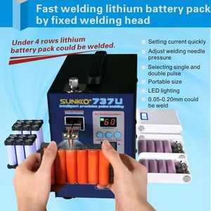 Sunkko 737u 220V/110V 2800W Digitaal Display 18650 Batterij Spot Lasser Accessoire Voor Batterij - Product Image 5