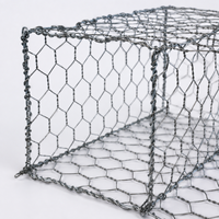 Cage en gabion soudé galvanisé LINSHENG, maille de 3x3 pouces, pour la protection des pentes routières et la lutte contre l'érosion