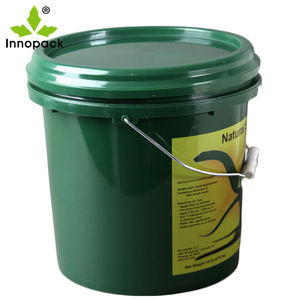 Articles promotionnels prix de gros matériau PP de qualité alimentaire seau de stockage multifonctionnel seau en plastique 10L avec poignée - Product Image 4