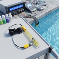 Electrodo Redox de Oro para Piscina, Sonda RX de Oro con Conector BNC, Electrodo Sensible de Oro, OEM ODM, Sondas para Piscina MV