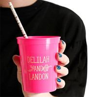 Tasses de stade 16 oz-Quantité élevée