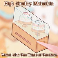 Kit de création de paysage miniature stéréoscopique 3D personnalisé, autocollants de scène pour chambre, collection de livres pour enfants, mignon, créez votre propre boutique, maison