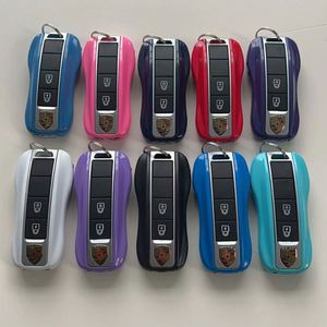 Wholesale Women's Car Keychain Set with Rechargeable LED Flashlight and Safety Alarm Promotional Flashlight Keychain