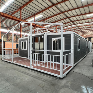 40英尺定制集装箱房带室外露台快速搭建模块化预制建筑 - Product Image 3