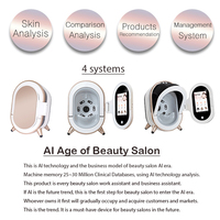 Analizador De piel facial profesional AI Analizador De Piel escáner 3D lámpara De madera dermatoscopio salón uso doméstico máquina Facial De piel 2025