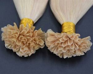 Kératine italienne en gros # 60 extensions de cheveux à bandes adhésives Remy blondes brésiliennes, 100% cheveux humains, 20 pouces, sans perte - Product Image 1