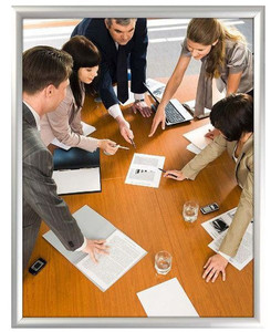 Cadre à pression 32MM à angle droit Cadre à pression à changement rapide Matériau en aluminium pour affichage de magasin <span class=keywords><strong>A1</strong></span> A2 A3 A4 A5 - Product Image 3