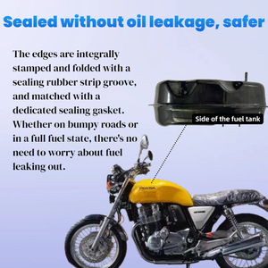 Tanques de Combustible para Motocicletas Motos a Gasolina Tanque de Combustible DC04 Acero Laminado en Frío Compatible con <span class=keywords><strong>Honda</strong></span> Brasileña - Product Image 5