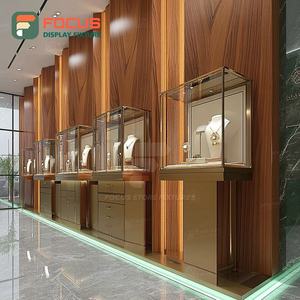 Fabricante de Sistemas de Exhibición de Joyería Personalizados, Vitrina de Vidrio para Espacios de Boutique con Superficie Pulida - Product Image 5