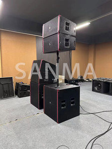 Enceinte active professionnelle ST8 de 12 pouces, enceintes de sonorisation extérieures, équipement audio, enceinte en bois - Product Image 4