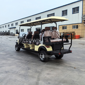 2026 New Off Road Electric Golf Cart <b>8</b> Seats Golf Car With 48V 72V Lithium Battery For Hunting Community Tour - Product Image 5