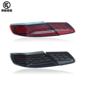 Mercedes-Benz เอส-คลาส W217คูเป้แบบไดนามิกสแกนนิ่งดราก้อนสเกล LED ไฟท้ายประกอบกันน้ำ ABS สีแดง - Product Image 4