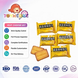 <span class=keywords><strong>Biscotti</strong></span> Croccanti Rettangolari al Tuorlo d'<span class=keywords><strong>Uovo</strong></span> Salato, Ricchi di Sapore Saporito, <span class=keywords><strong>Biscotti</strong></span> Goffrati Confezionati Singolarmente, Snack Quotidiano, Vendita all'Ingrosso - Product Image 1