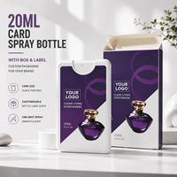 Confezione di Alta Qualità per Campioni di Profumo Vuoti, Mini Flaconi Spray con Scatola per Tester