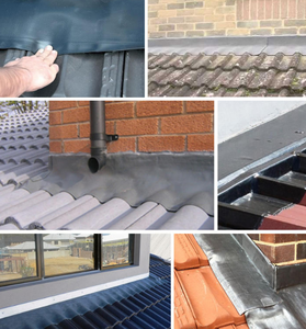 Bande d'étanchéité adhésive flexible de 1000 mm, auto-adhésive, pour arrêter les fuites, bande de protection pour l'étanchéité des cheminées et des murs - Product Image 2
