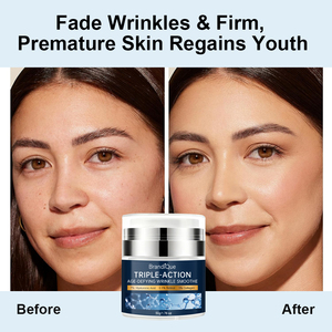 <span class=keywords><strong>Crème</strong></span> hydratante pour le visage multi-effets synergiques à l'acide hyaluronique et au collagène, super éclaircissante, réparatrice, pénétrante - Product Image 2