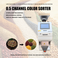 Trieuse chromatique industrielle de qualité alimentaire pour olives avec capteur CCD, haute pureté, pour le traitement des olives et des noyaux