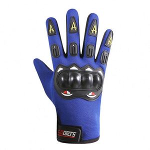 Gants de ski d'été en cuir rigide anti-chute, résistants à l'usure, compatibles écran tactile, avec sangle de poignet réglable, pour la course et le ski de fond - Product Image 5