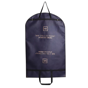 Ensemble de housses <span class=keywords><strong>à</strong></span> vêtements en polypropylène non tissé Easy Clean avec fenêtre transparente et fermetures éclair pour rangement, promotion, <span class=keywords><strong>housse</strong></span> de protection pour vêtements recyclable - Product Image 4
