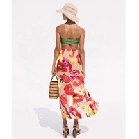Paréo en soie imprimé floral personnalisé, robe de plage pour femmes, sarong, nouvelle collection 2022