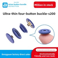 Produsen Dongguan Kancing Tekan Logam Bulat Ultra Tipis untuk Pakaian - Asal Cina Waktu Sampel 7 Hari