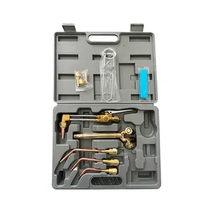 YOUPIN Oxygen & Acetylene Torch Kit Metal Cutting Torch Kit, Portable Cutting Torch Set Welder Tools