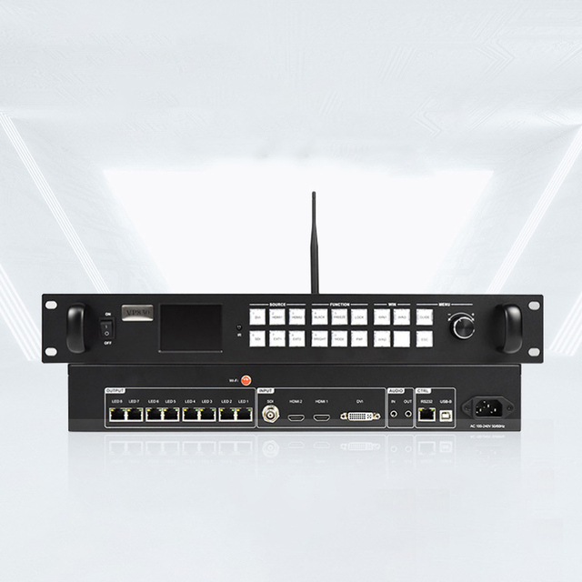 LED Controller Video Processor with HDMI  Video Wall Processor for LED Display Full Color Manufacturer 2K/4K/8K USB/VGA